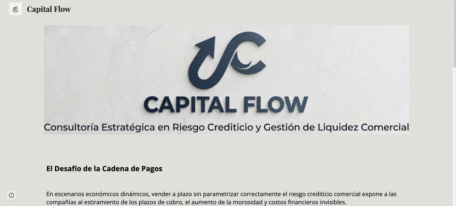 sitio google capital flow antiguo
